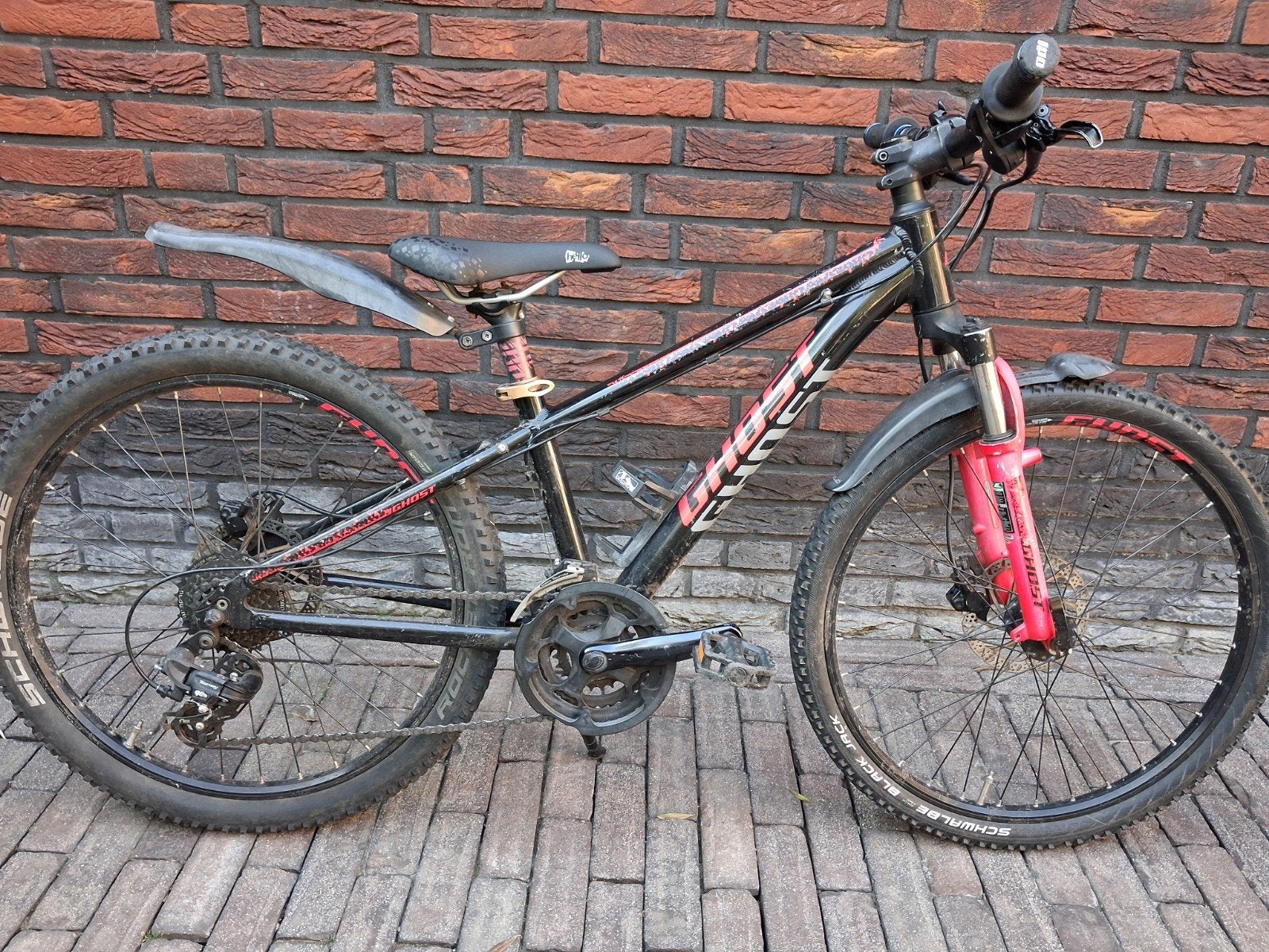 Ghost Kinder MTB disc  24", Minder dan 45 cm, Ophalen, Gebruikt, Overige merken