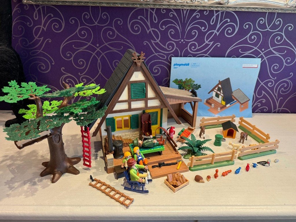 Playmobil 4207 – Boswachtershuis, Wild life, Gebouw, Complete set, Ophalen of Verzenden