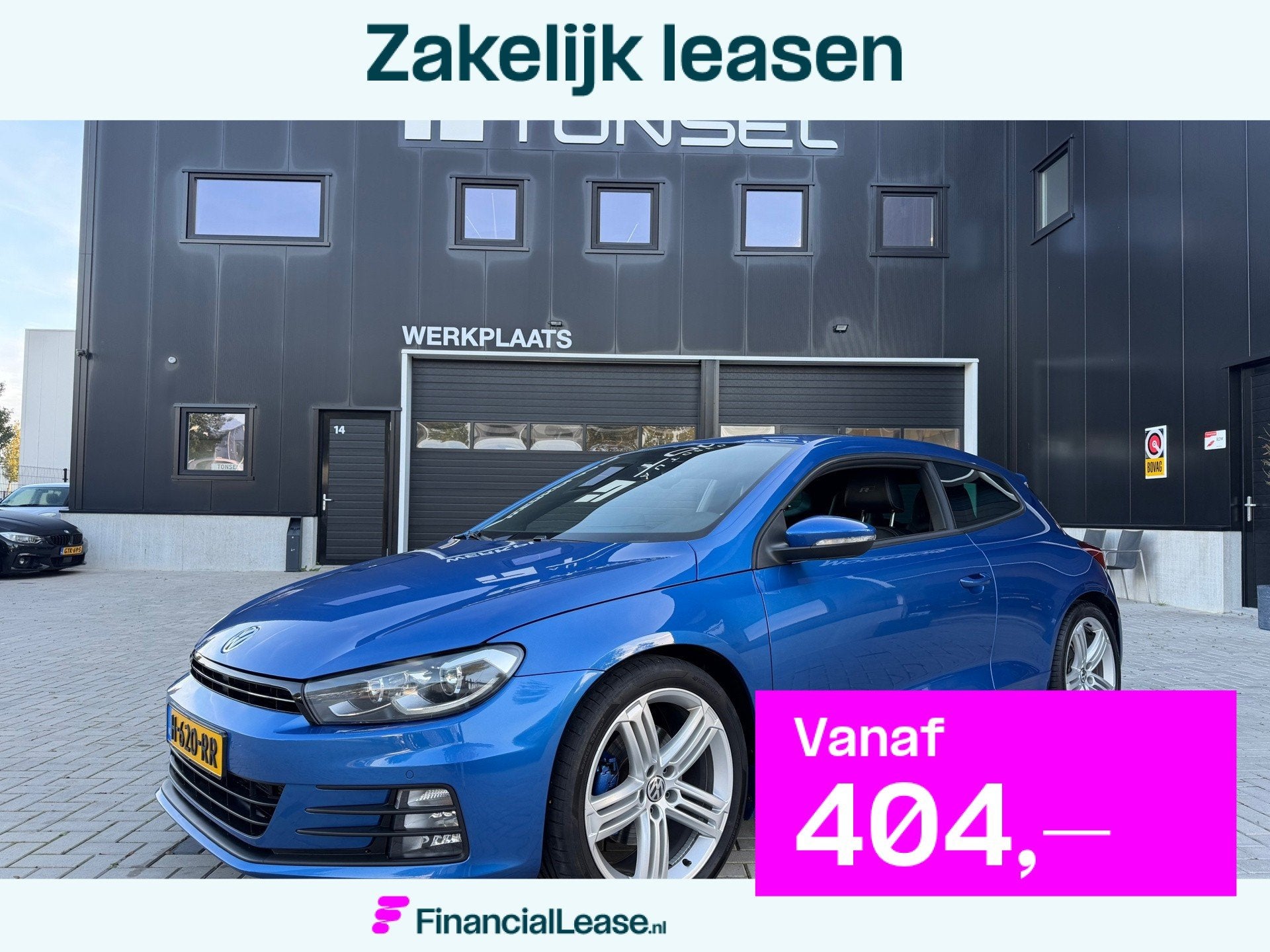 Volkswagen Scirocco R-Line 2.0 TSI DSG / Leder / Xenon / Sto, 12 maanden, Sportstoelen, Gebruikt, 4 cilinders