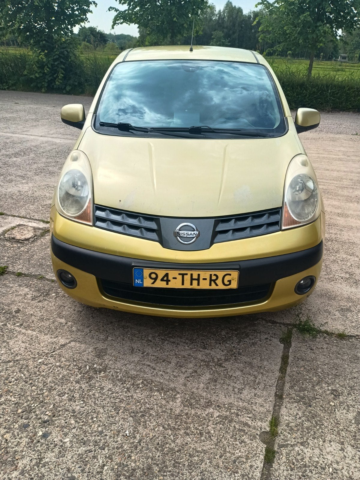 Nissan Note LPG G3 2007, Voorwielaandrijving, Stof, Elektrische ramen, Zwart