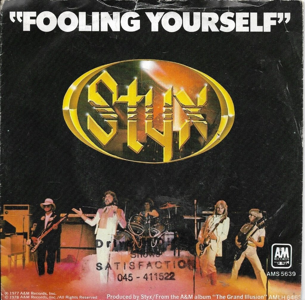 Styx-Fooling yourself, Gebruikt, 7 inch, Pop, Fotohoes