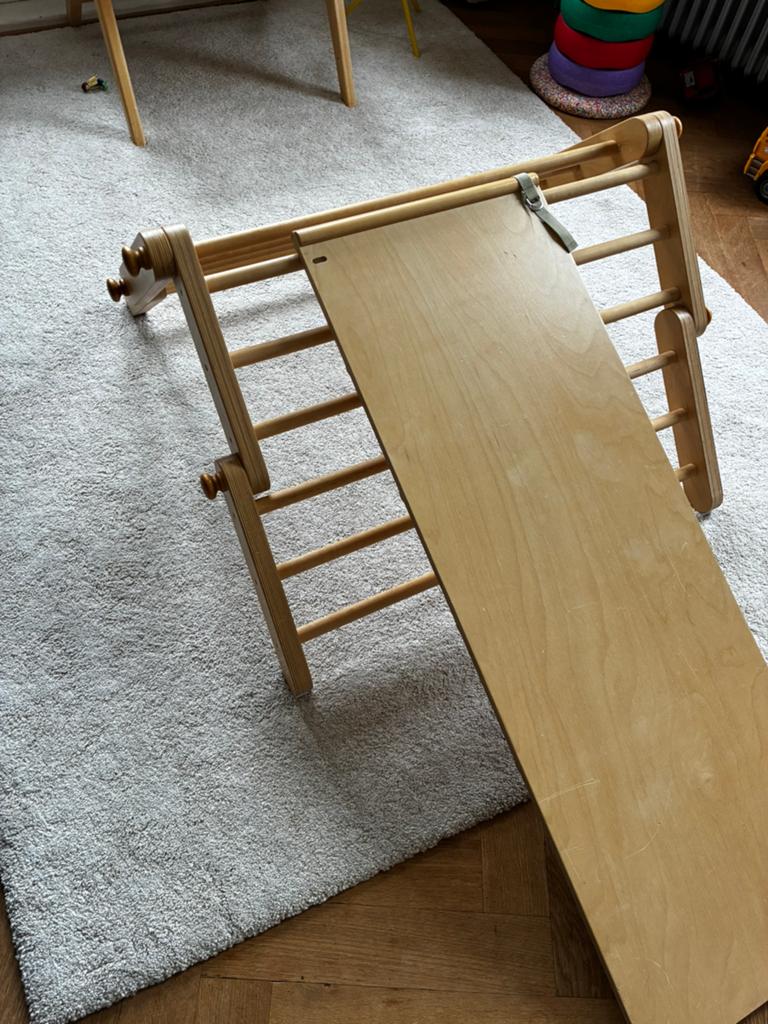 Klimrek hout Ette Tete montessori, Ophalen, Gebruikt