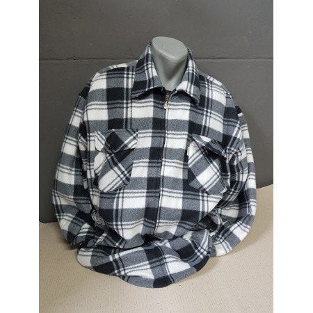 Gevoerd Houthakkers vest wit/zwart, Kleding | Heren, Truien en Vesten, Ophalen of Verzenden, Nieuw, Overige maten, Wit
