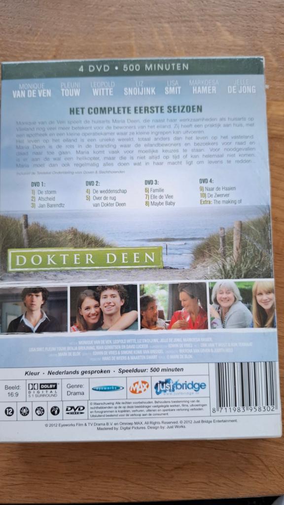 Dokter Deen. Het complete 1e seizoen., Cd's en Dvd's, Alle leeftijden, Verzenden, Zo goed als nieuw, Drama