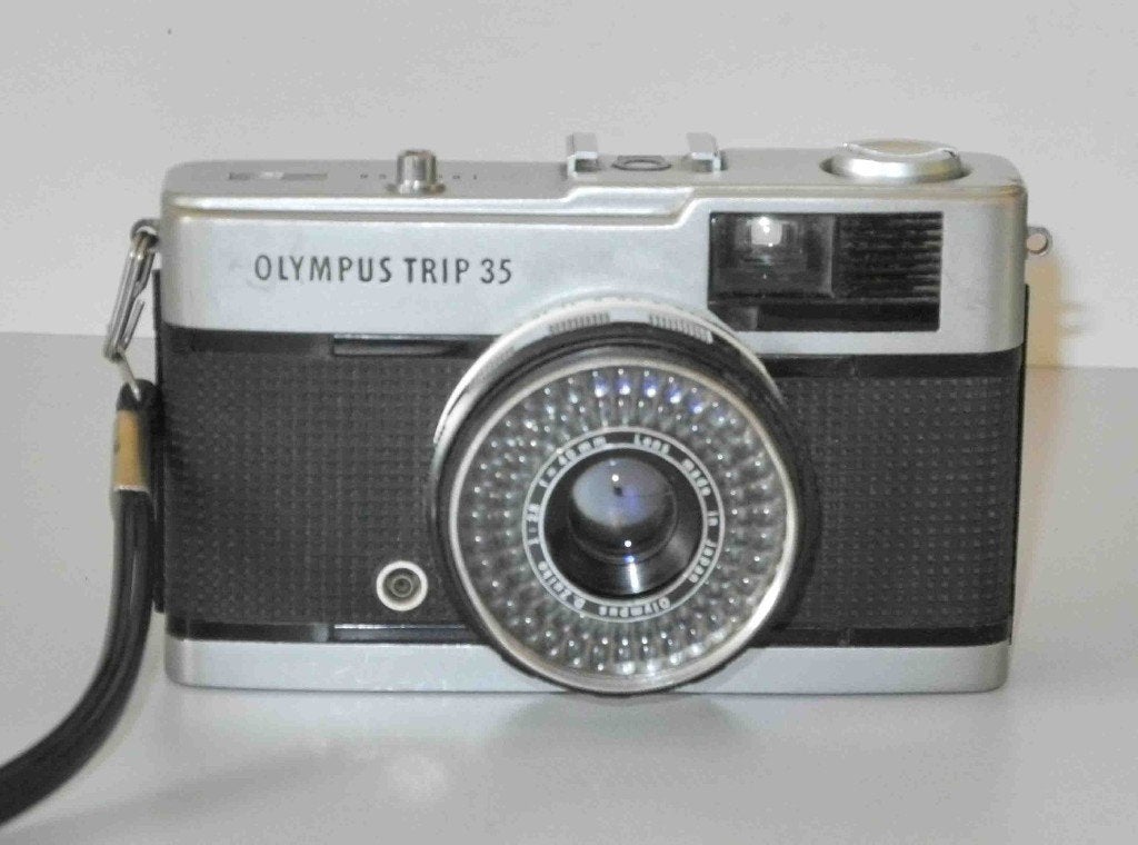Olympus Trip 35 analoge camera, Audio, Tv en Foto, Fotocamera's Analoog, Ophalen of Verzenden, Zo goed als nieuw, Compact, Olympus