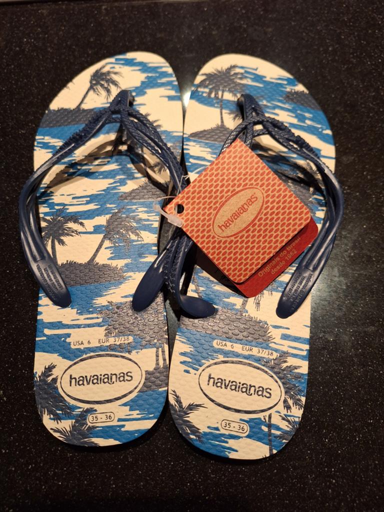 Havaianas mt 37 teenslippers, Kleding | Dames, Ophalen of Verzenden, Nieuw