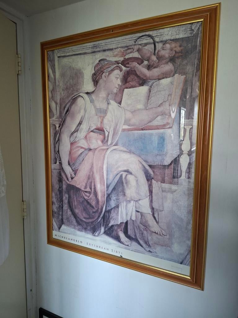 Michelangelo tekening, Ophalen
