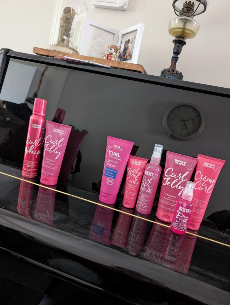 Complete set van Umberto giannini zgan, Ophalen of Verzenden, Zo goed als nieuw, Gel, Wax, Haarlak of Mousse
