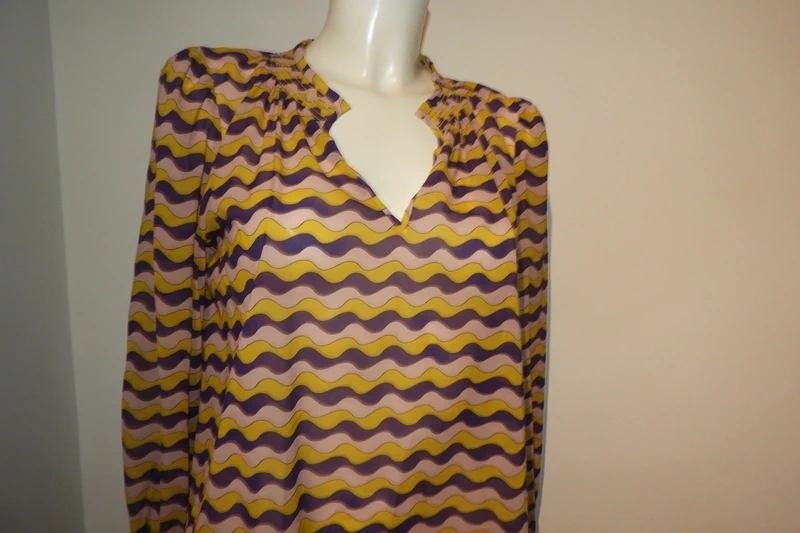 Dea kudibal zijde top blouse Ibiza gipsy styl kwaliteit M, Maat 38/40 (M), Zo goed als nieuw, Dea Kudibal, Meerkleurig