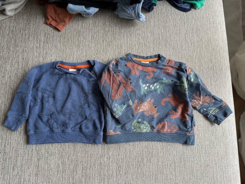2 baby truien Hema 74-80, Ophalen of Verzenden, Zo goed als nieuw, Maat 74