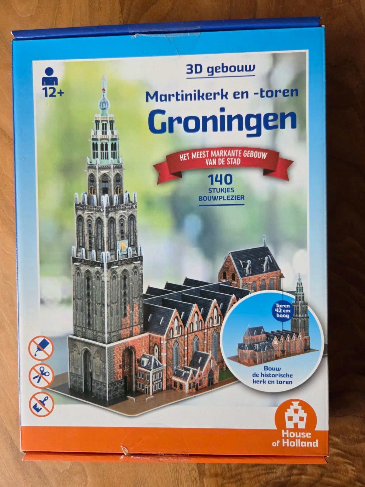 3D Puzzel Martinikerk en -toren Groningen, Ophalen, Nieuw