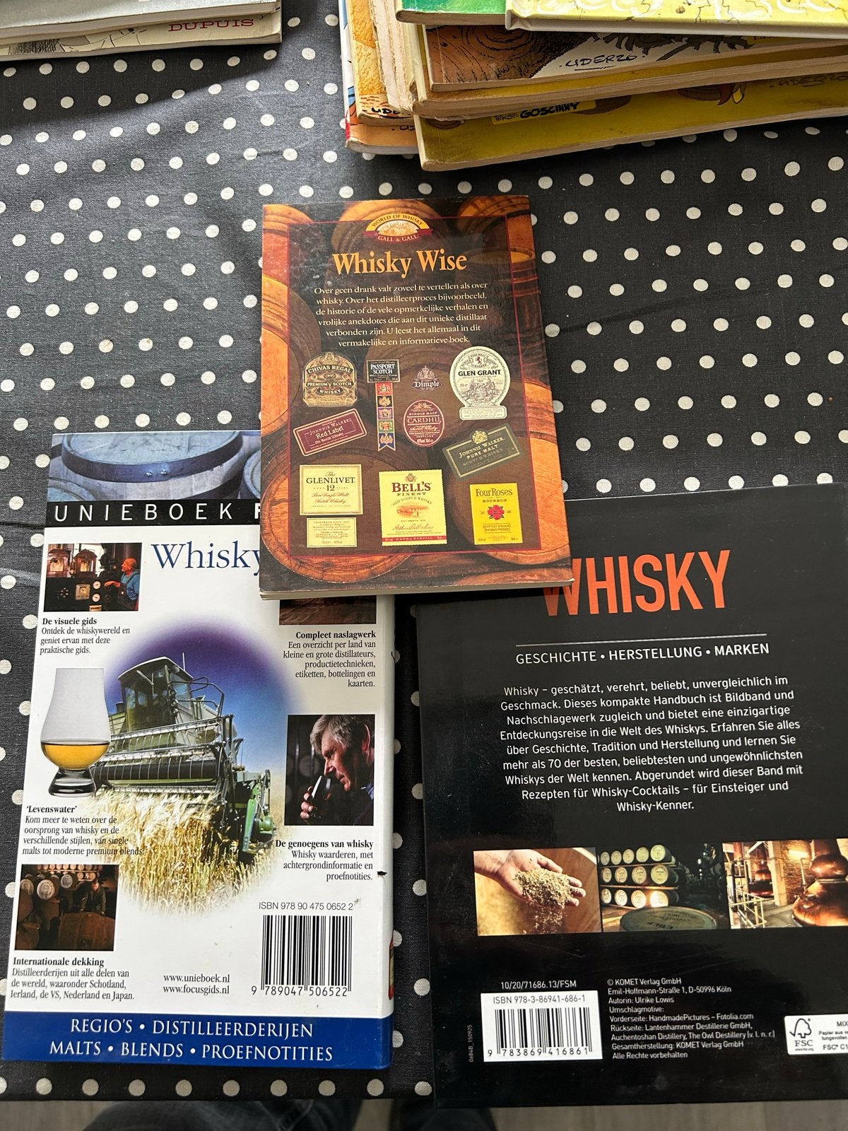 3 Whisky boeken: Whisky Wise, Unieboek Focus, Geschiedenis, Ophalen of Verzenden, Gelezen, Nederland