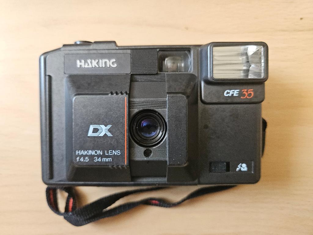 HAKING CFE 35 compacte analoge camera, Ophalen of Verzenden, Gebruikt, Compact, Overige Merken