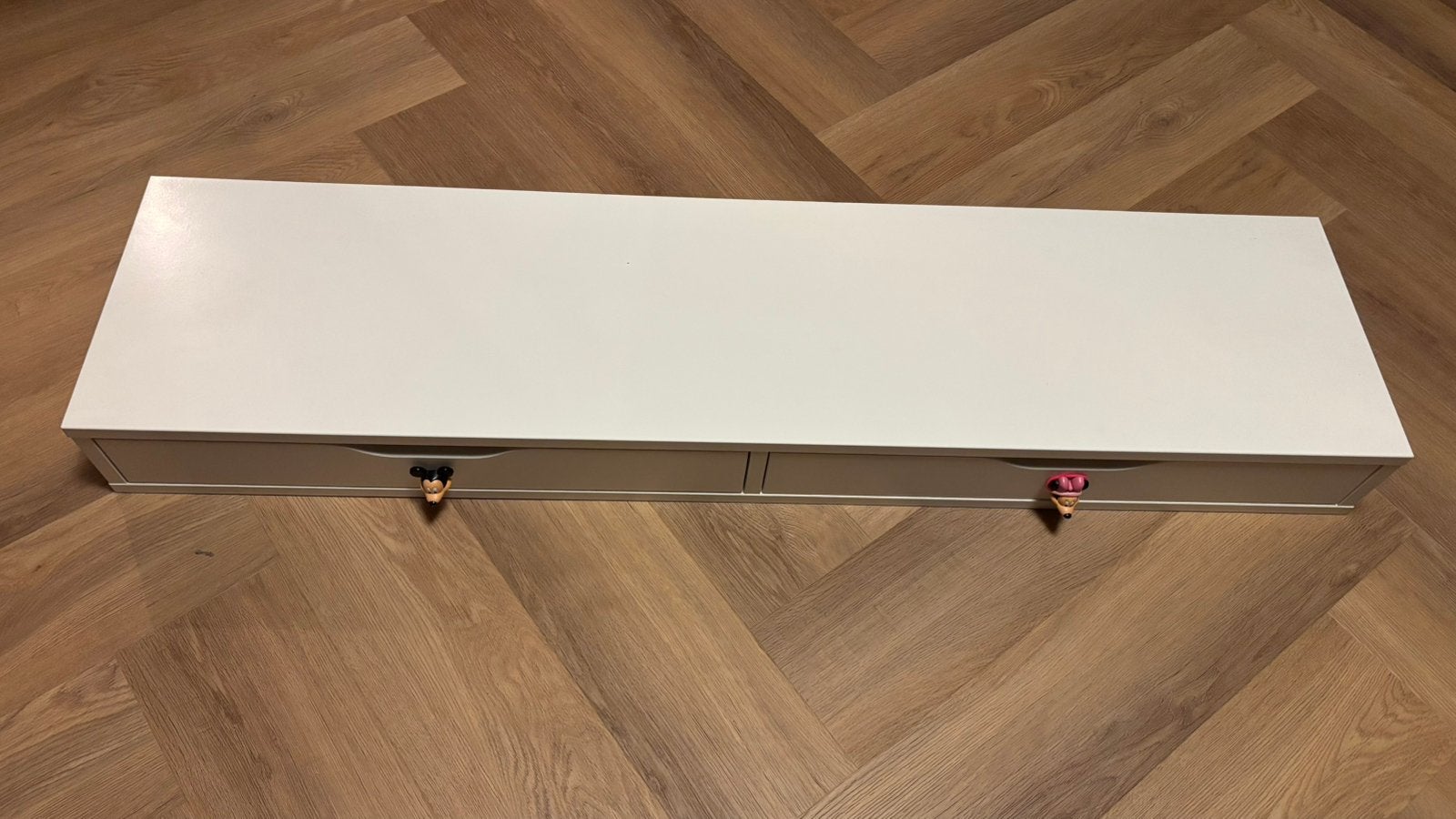 Zwevende wandplank met lades IKEA, Ophalen, Zo goed als nieuw