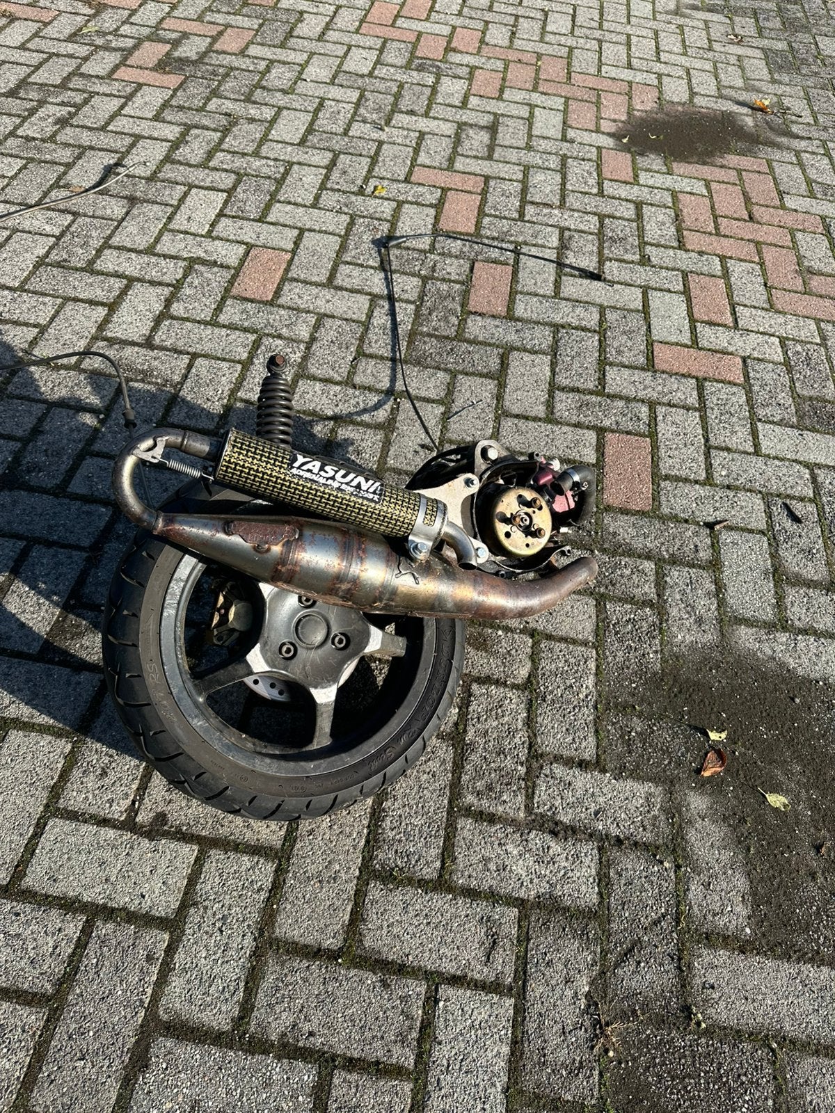 Yamaha aerox blok 70cc performance, Fietsen en Brommers, Ophalen, Zo goed als nieuw, Tweetakt, Aerox