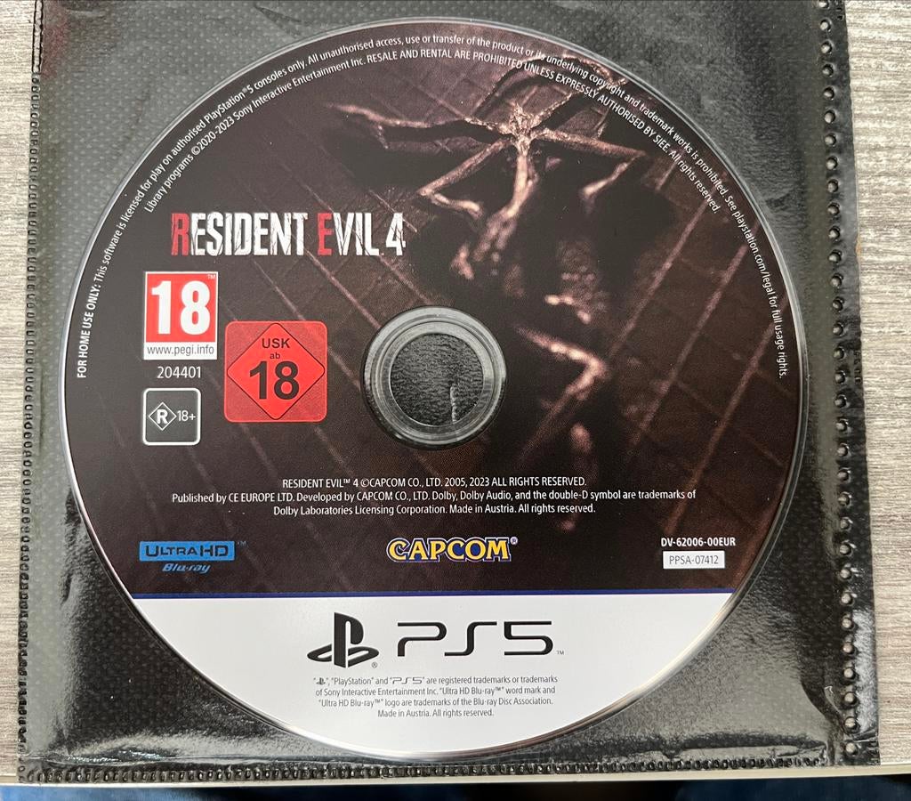 Resident Evil 4 Remake PS5 - Horror Survival Game, Spelcomputers en Games, Games | Sony PlayStation 5, Avontuur en Actie, Vanaf 18 jaar