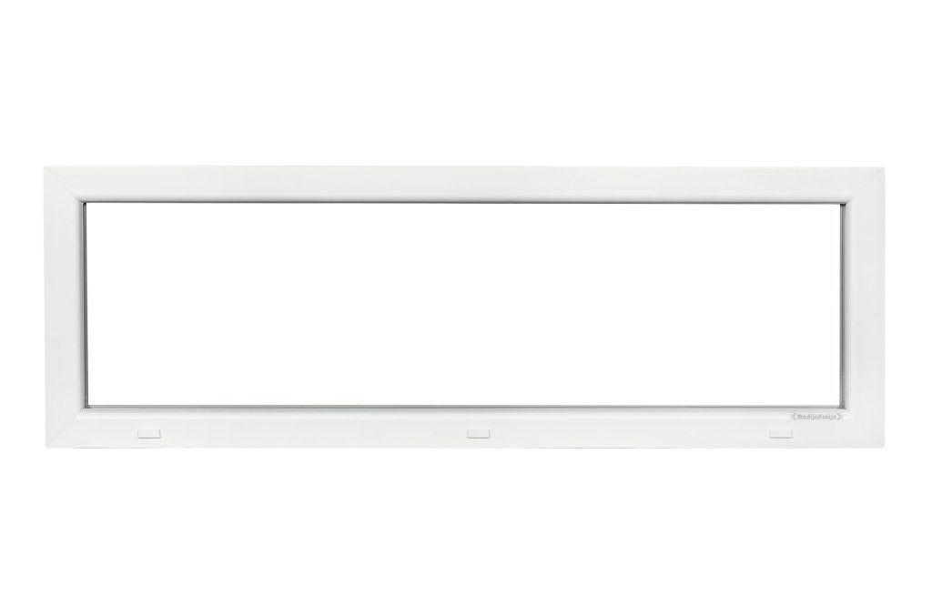 Kunststof Kozijn Vast  B150 H50cm Wit, Doe-het-zelf en Verbouw, Kozijnen en Schuifpuien, Niet ingevuld, Kunststof, Raamkozijn