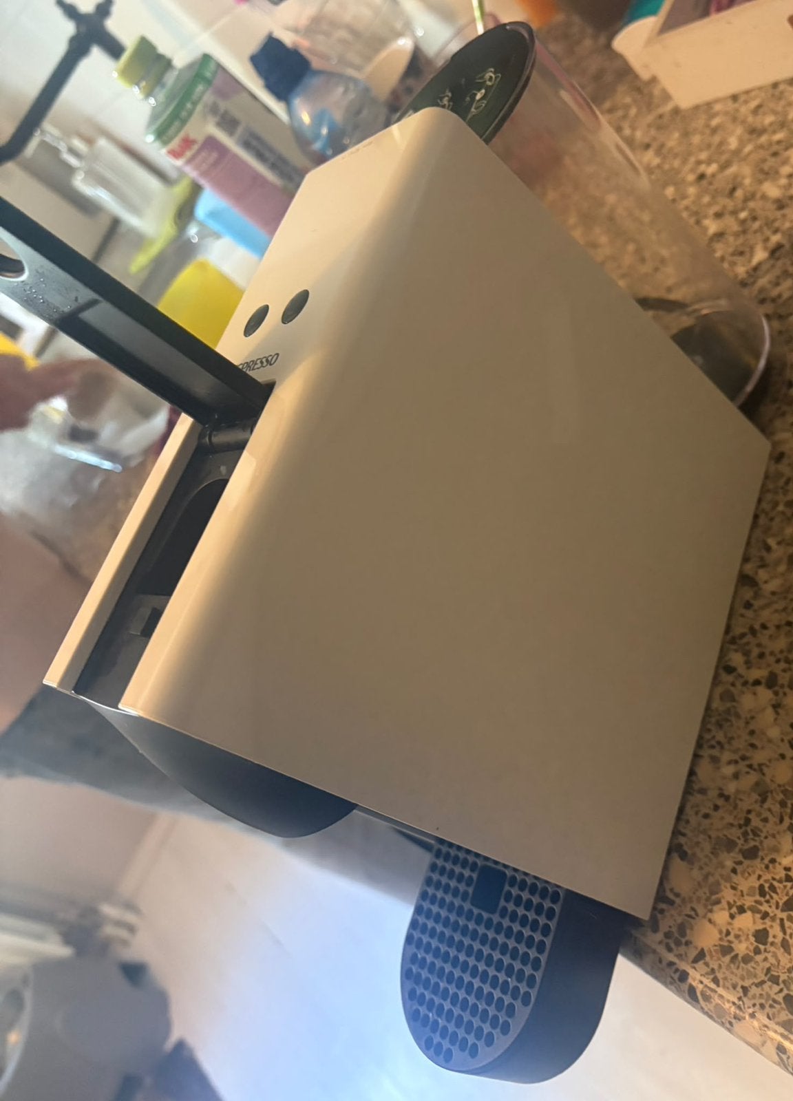 Nespresso mini Essenza wit, Ophalen, Zo goed als nieuw