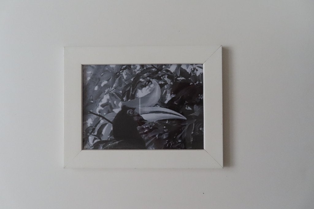 Fotolijst Wit Brede Rand (4880), Portrait en Landscape, Wit, Ophalen of Verzenden, Zo goed als nieuw