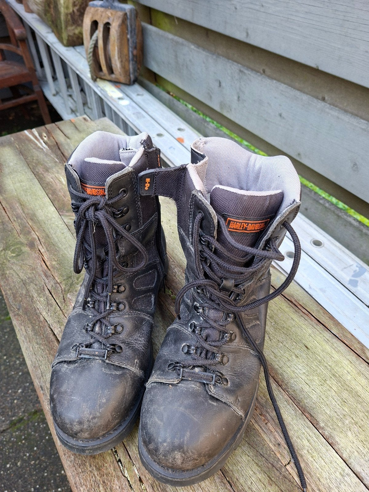 Zwarte Harley-Davidson Gore-Tex Boots Maat 44, Ophalen of Verzenden