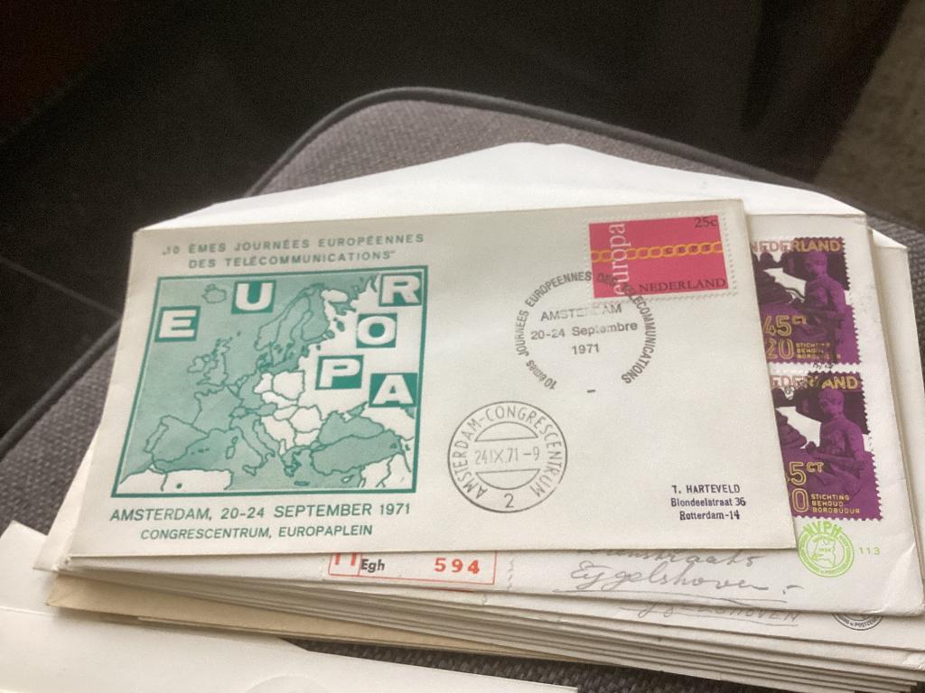 No2057 trompet  T. Harteveld 24-9-1971 Europa Nederland, Ophalen, Onbeschreven, Nederland