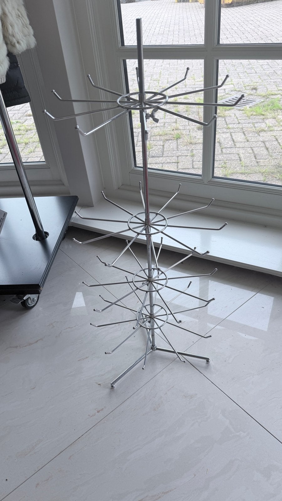 Draaibaar displayrek voor accessoires, Ophalen, Gebruikt, Overige materialen
