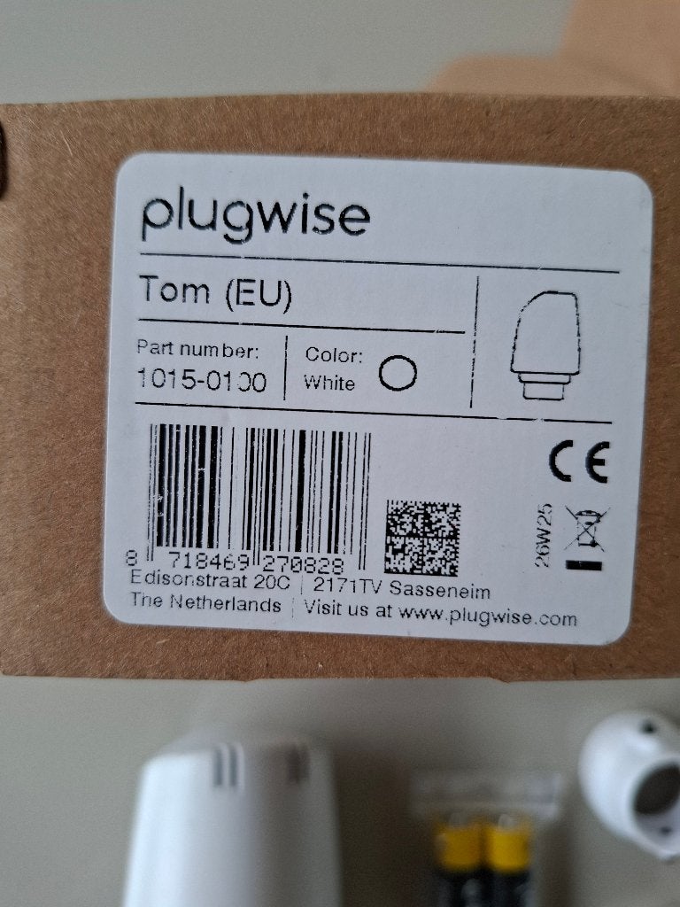 plugwise Tom slimme Radiatorknop, Ophalen, Slimme thermostaat, Nieuw