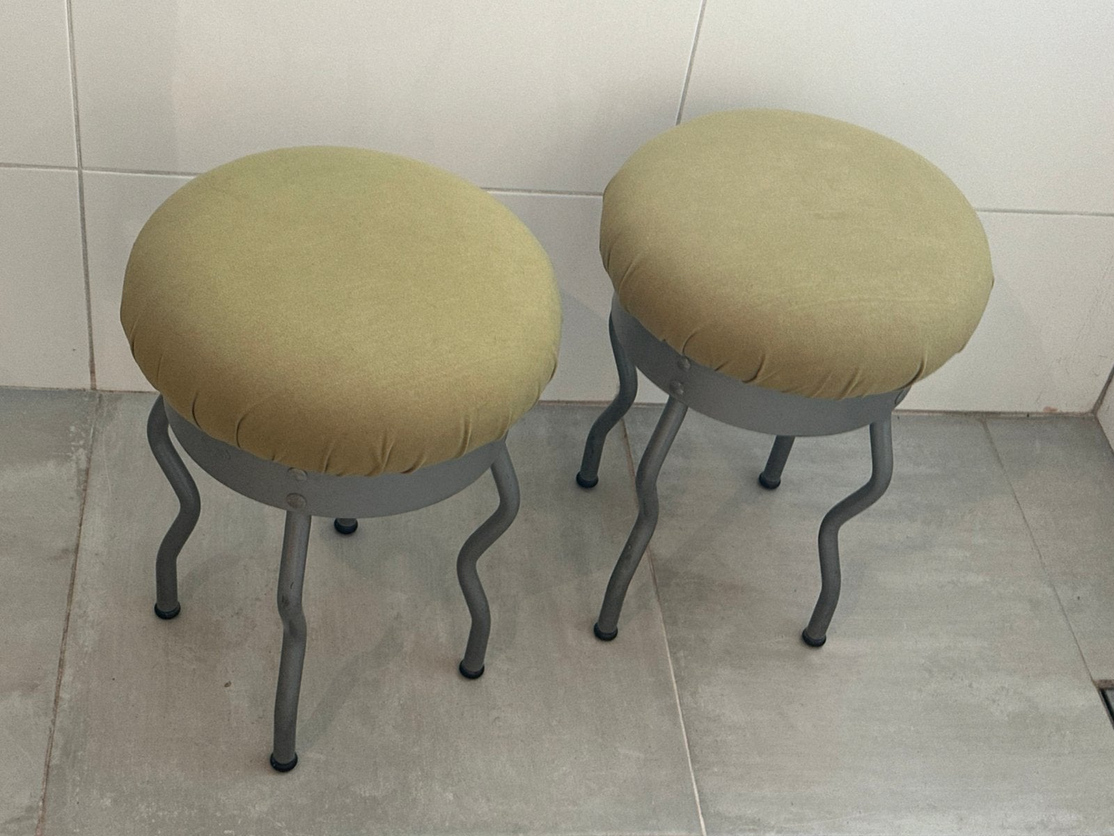 Ikea uri kruksje khaki set van 2 stuks vintage, Ophalen of Verzenden, Gebruikt, Hout