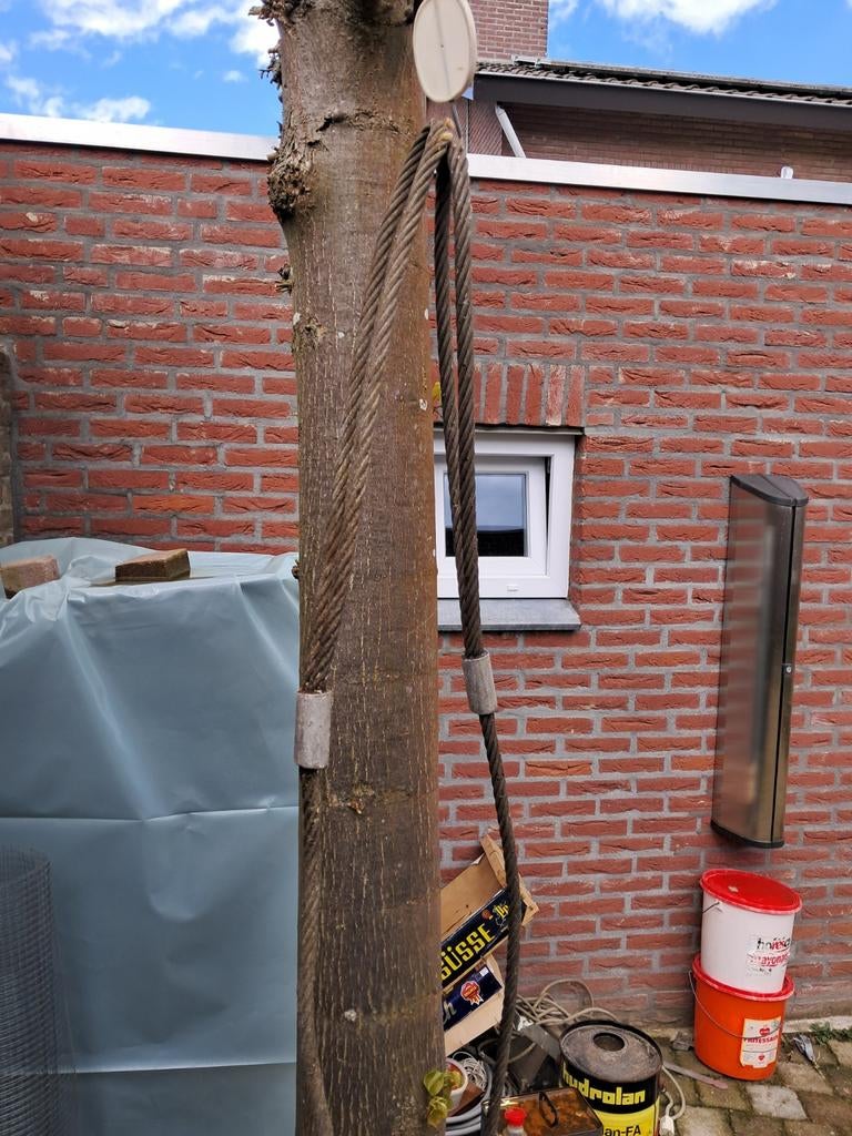 Stalen sleepkabel  lengte 3 meter, Ophalen, Gebruikt