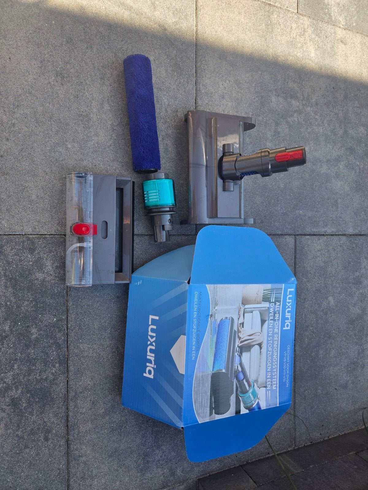 Luxuriq dweilborstel voor Dyson V7 V8 V10 V11 V15, Overige merken, Overige typen, Ophalen of Verzenden, Reservoir