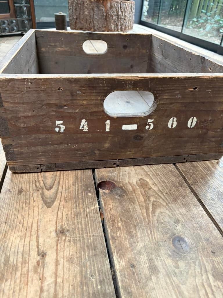 Brocante kist, Ophalen of Verzenden