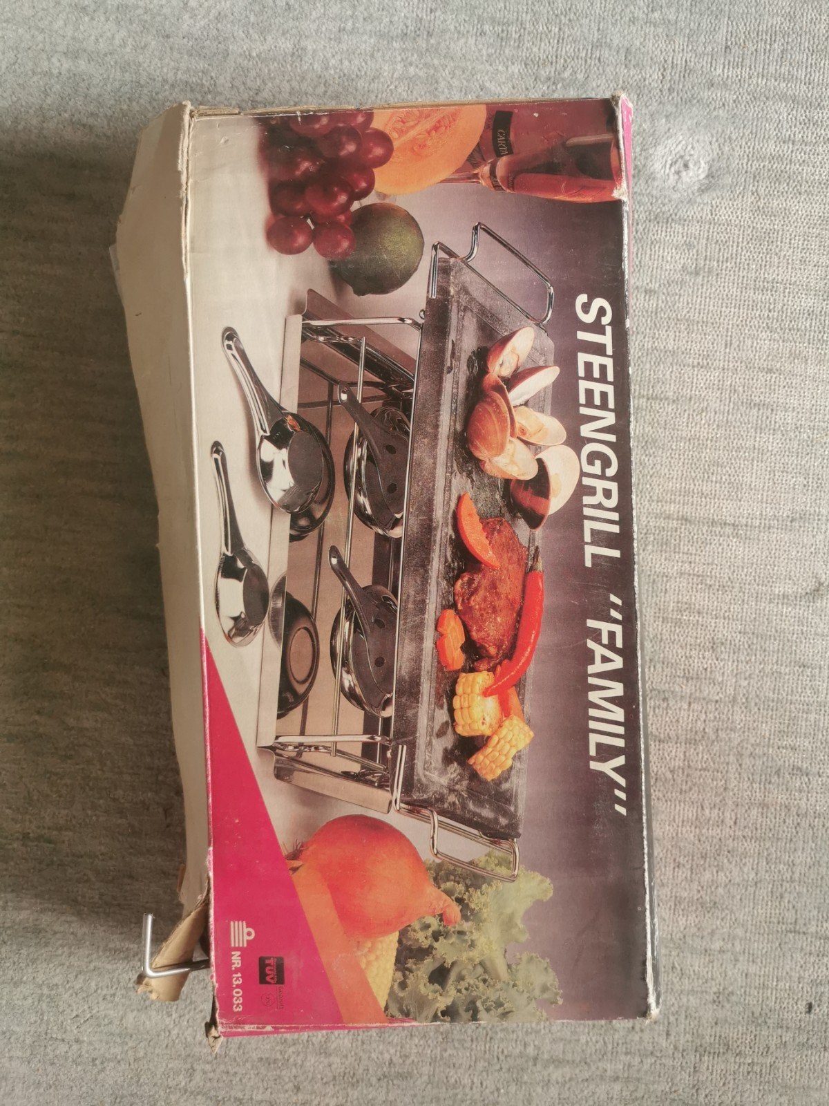 Steengrill "Family", Witgoed en Apparatuur, Verzenden, Gebruikt, Steengrill