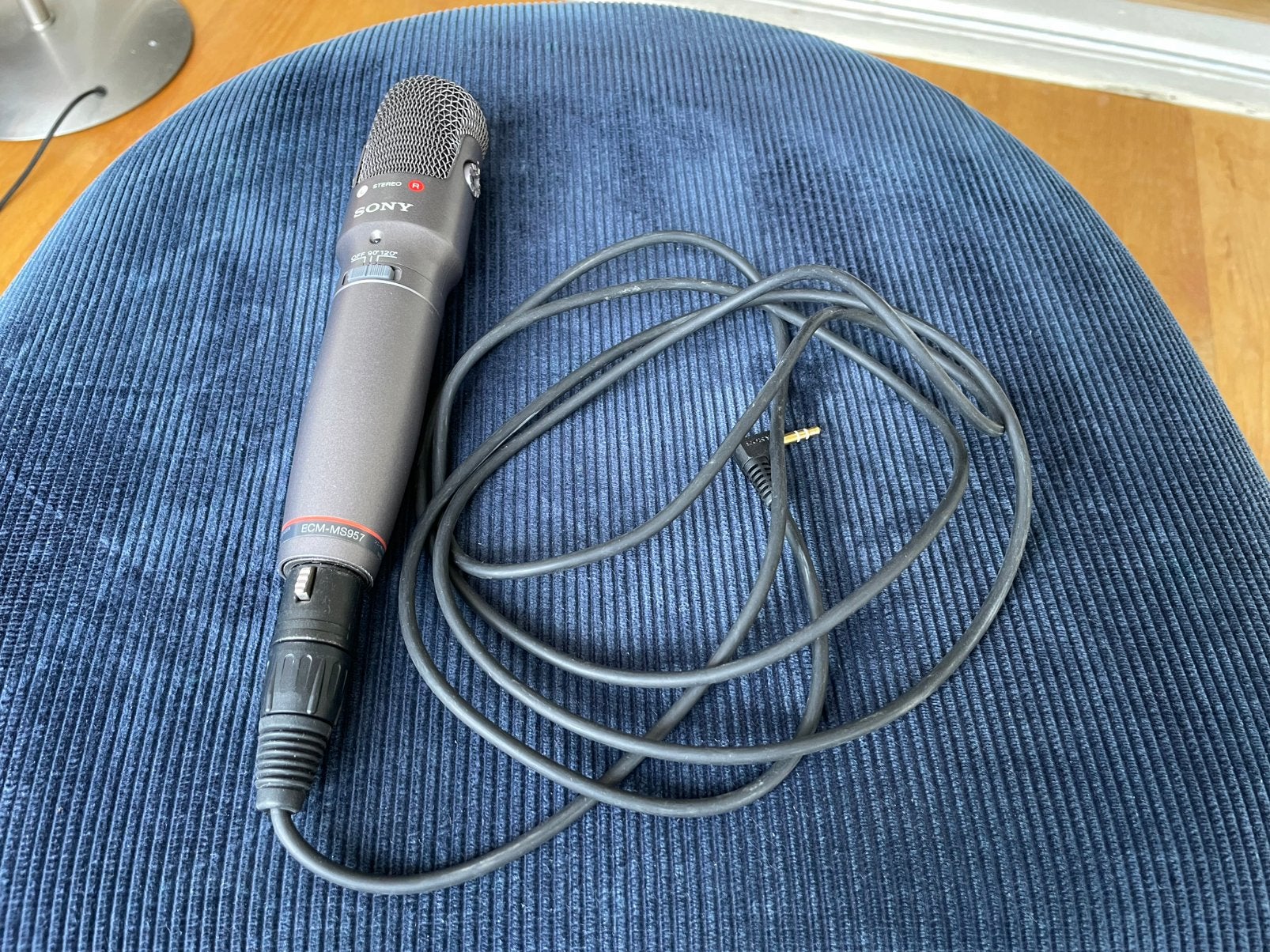 ECM MS 957 Sony professionele microfoon, Ophalen of Verzenden, Gebruikt, Studiomicrofoon