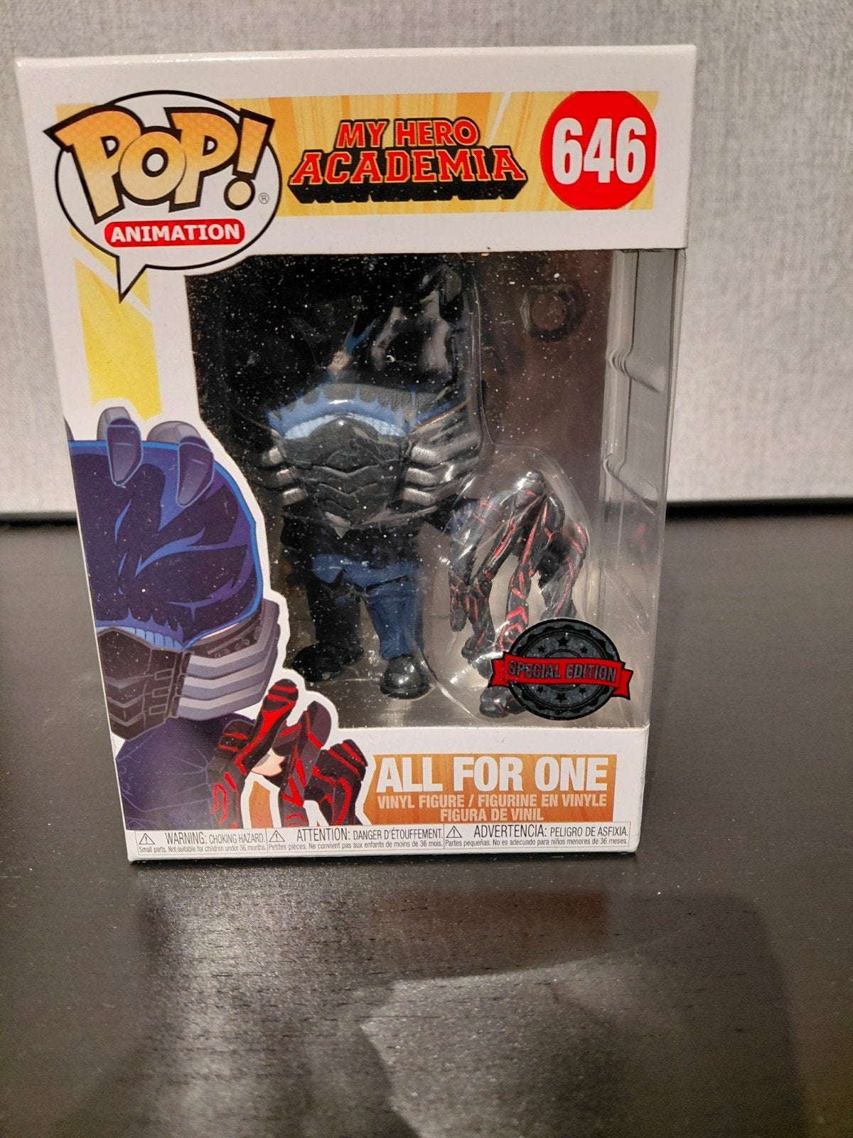 Funko Pop! My Hero Academia All For One #646 Special Edition, Ophalen, Nieuw