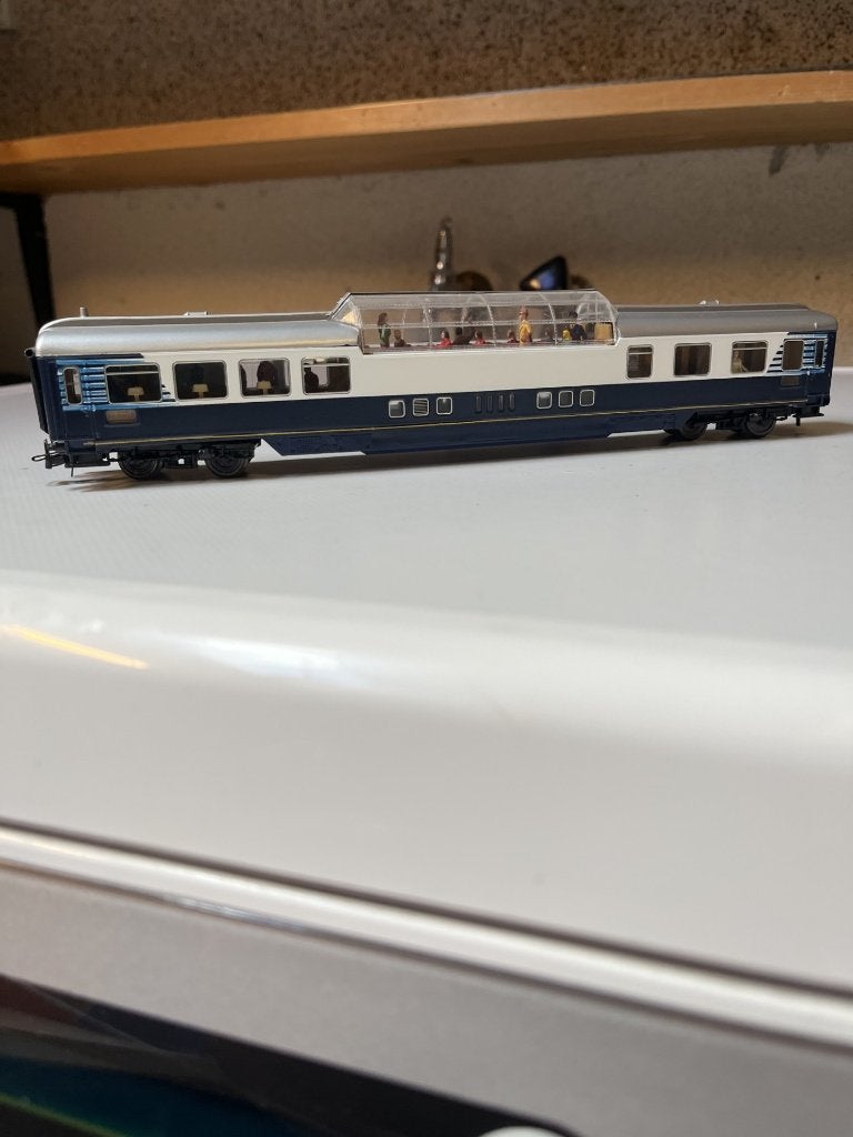 Roco panorama wagen voor Railpromo., Gelijkstroom, Wagon, Ophalen of Verzenden, Zo goed als nieuw