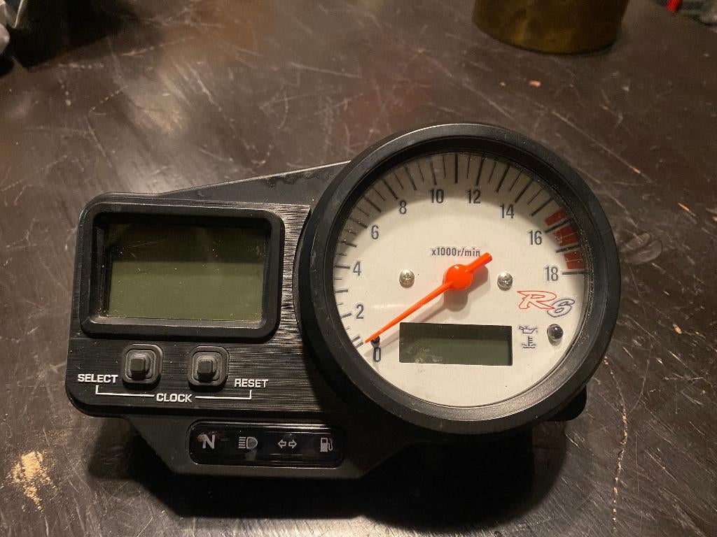 cockpit, dashboard yamaha r6, Motoren, Ophalen of Verzenden, Gebruikt