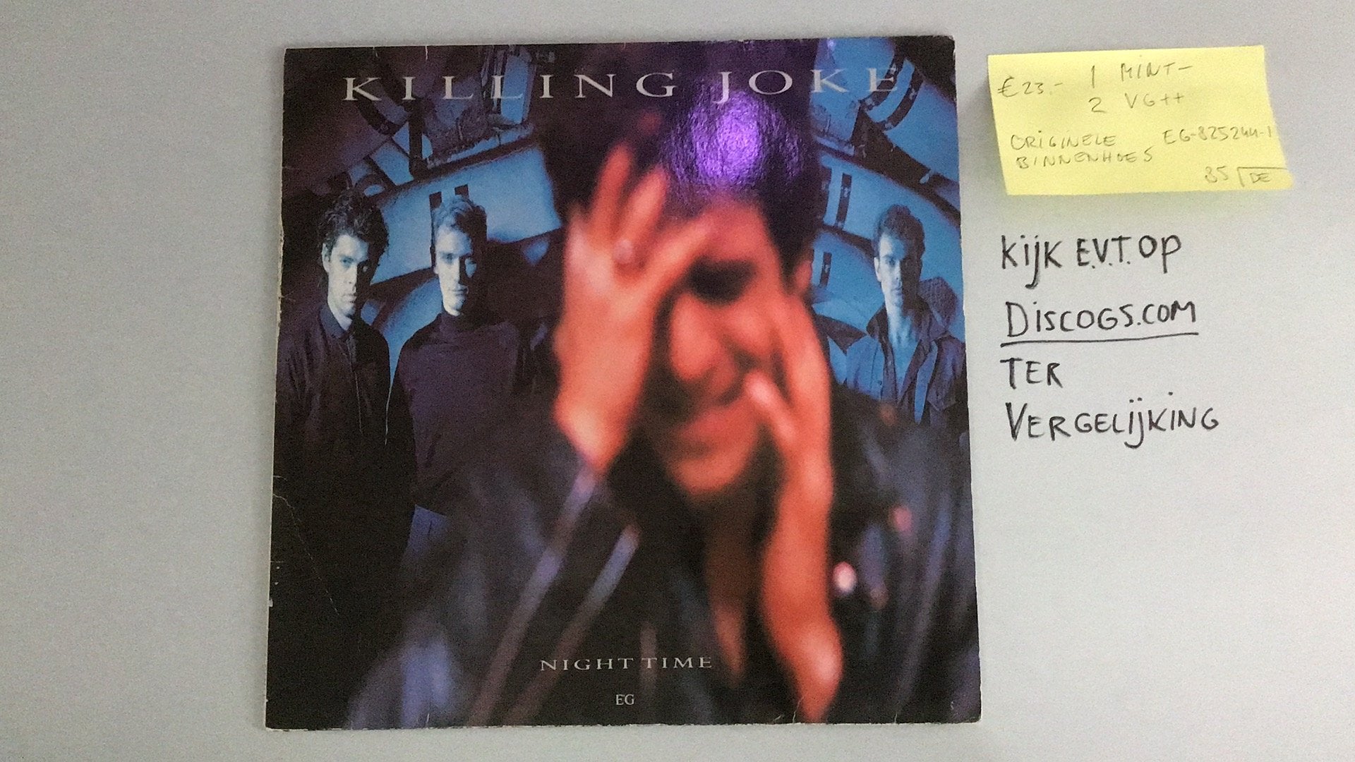 Killing Joke - Night Time, Ophalen of Verzenden, Gebruikt, 12 inch, Poprock