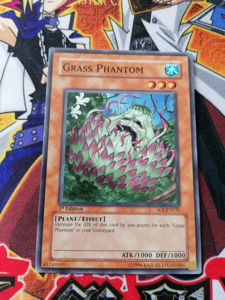 Grass Phantom - SOI - Yu-Gi-Oh, Hobby en Vrije tijd, Verzamelkaartspellen | Yu-gi-Oh!, Ophalen of Verzenden, Zo goed als nieuw