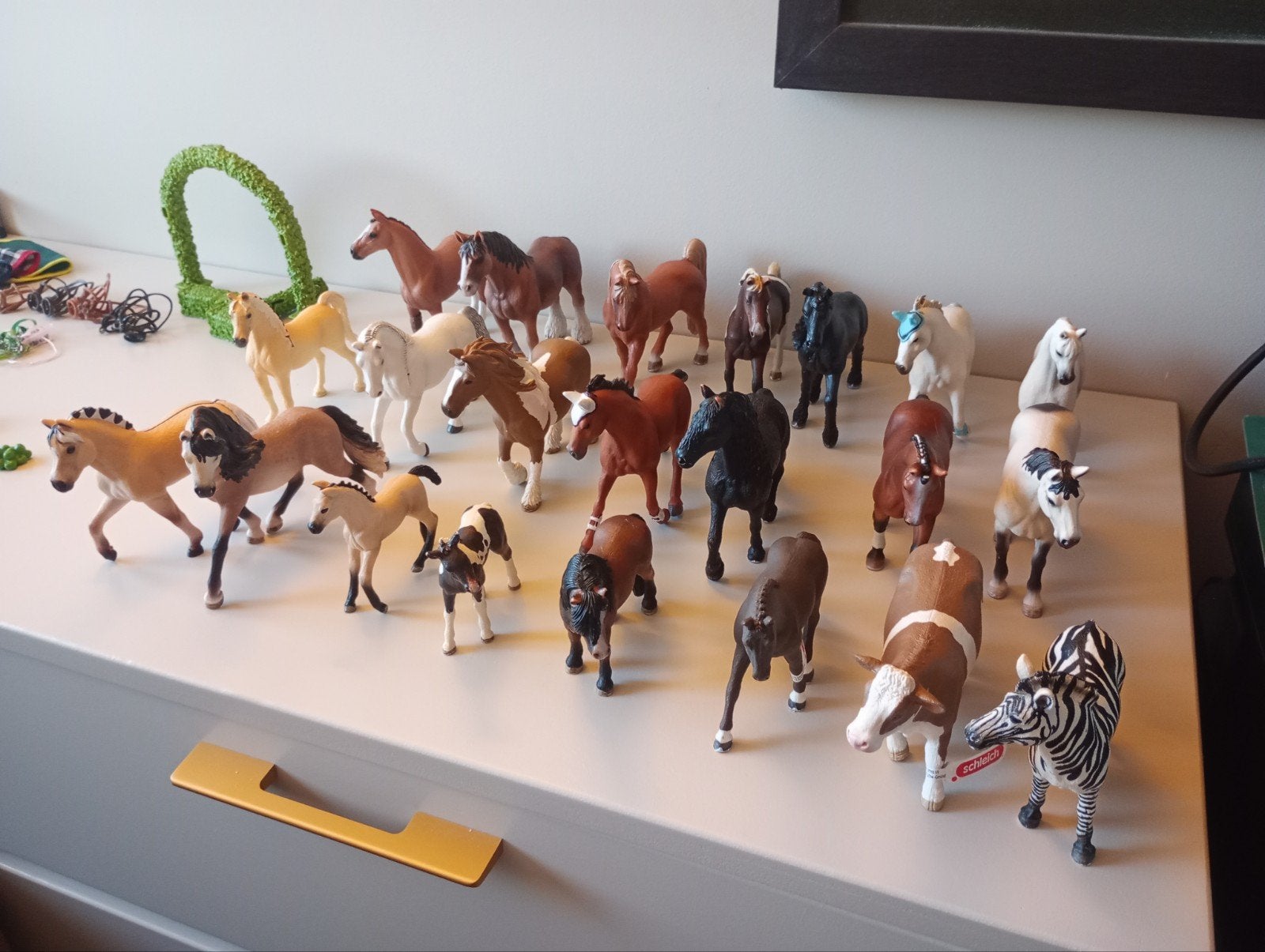 Grote Schleich collectie: paarden, figuren, accessoires, Ophalen, Zo goed als nieuw, Jongen of Meisje