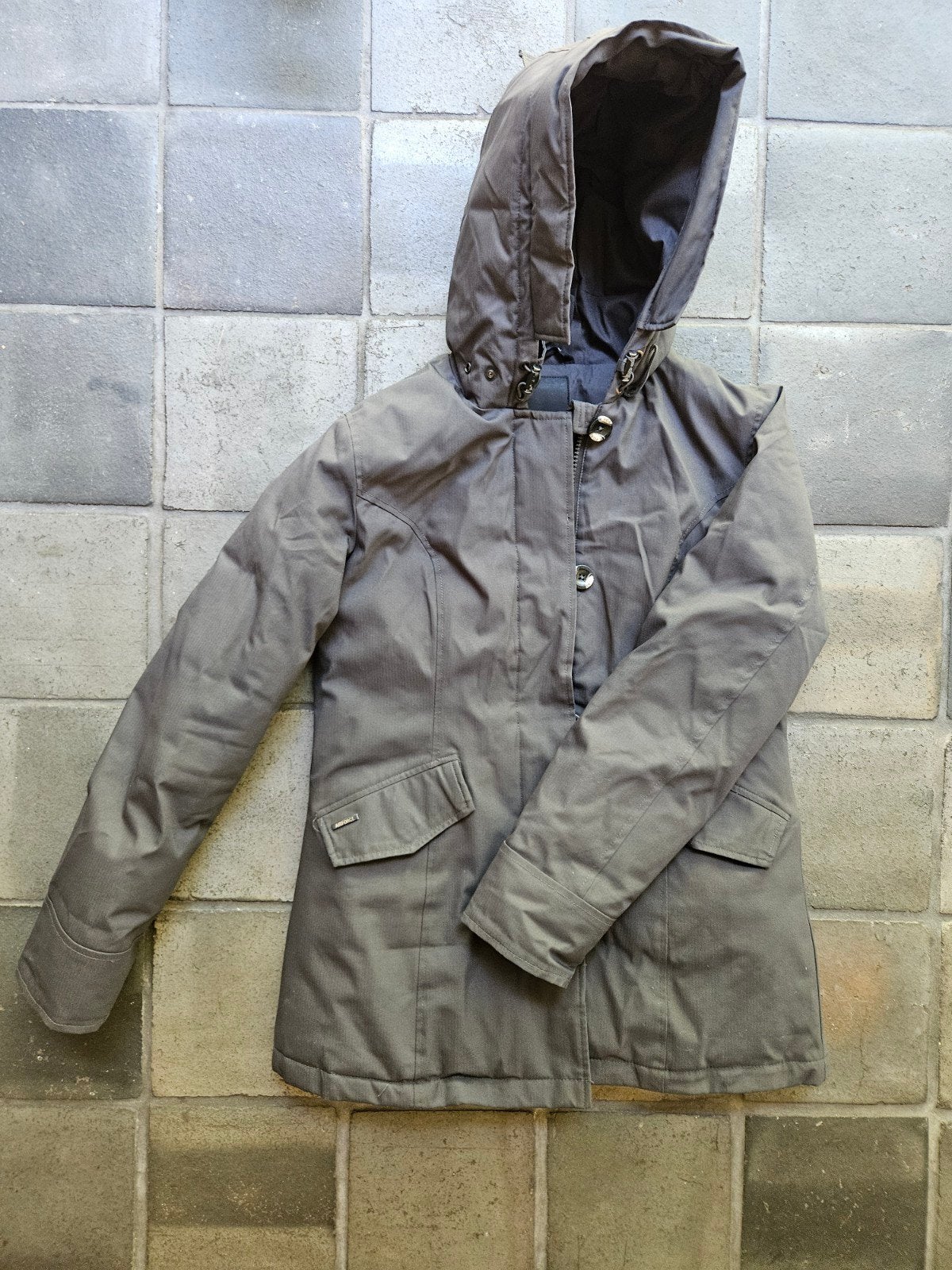 Nette Airforce jas, maat L, Airforce, Maat 42/44 (L), Ophalen of Verzenden, Grijs