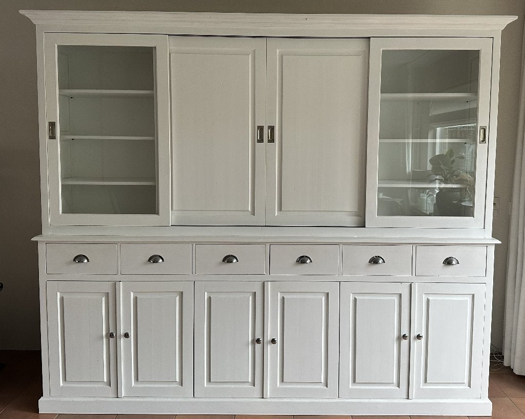 Buffetkast / tv- kast, Huis en Inrichting, Kasten | Buffetkasten, Ophalen, Met deur(en), 200 cm of meer, 25 tot 50 cm
