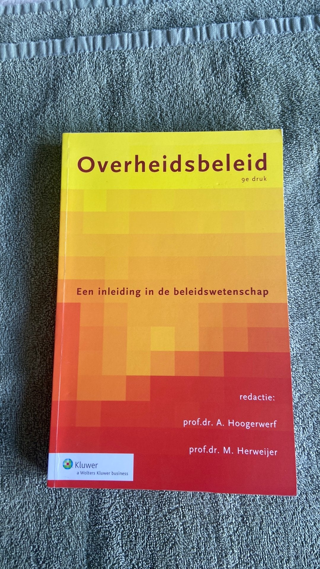 Overheidsbeleid, Ophalen of Verzenden, Zo goed als nieuw, Sociale wetenschap