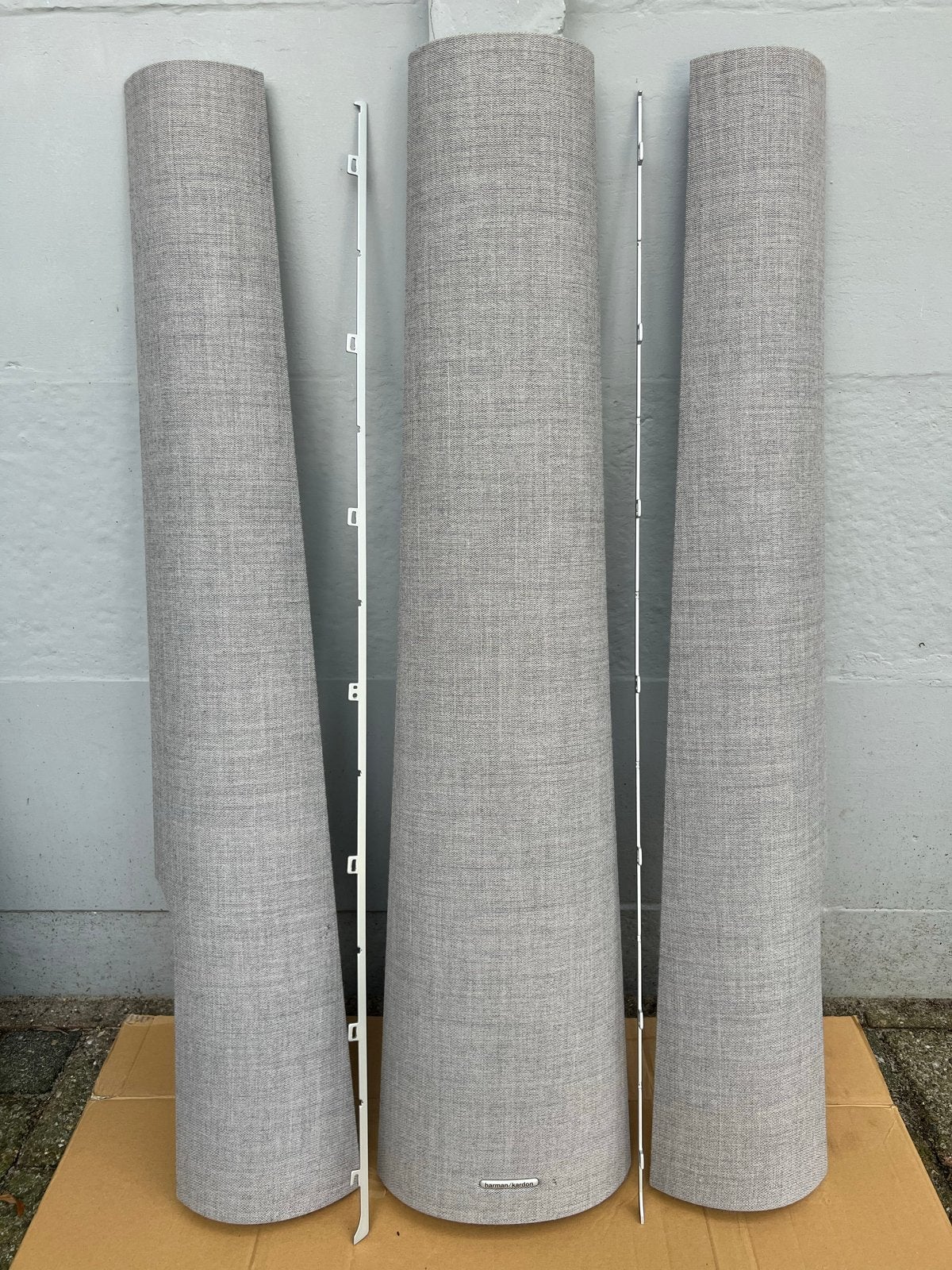 Harman Kardon Tower Speakerafdekkingen, Ophalen of Verzenden, Gebruikt, Overige typen, Harman Kardon