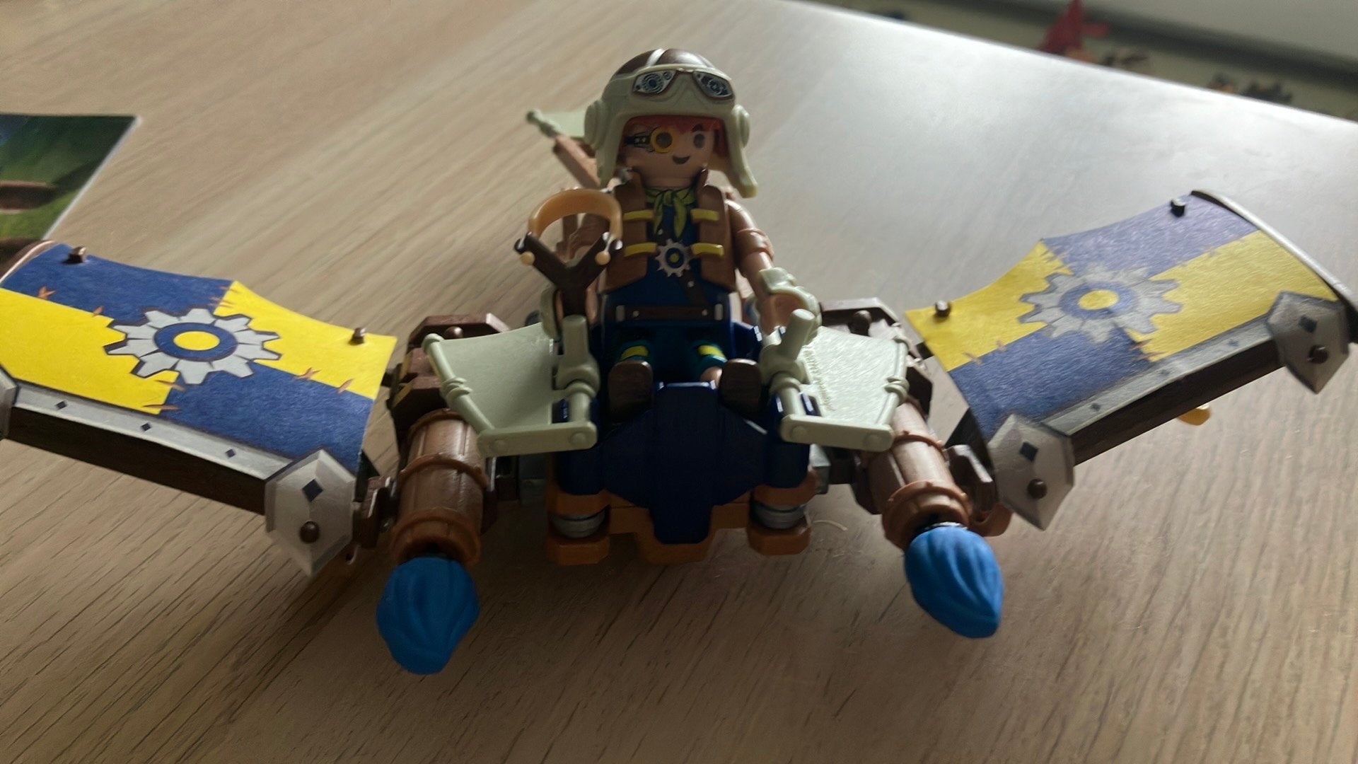 Sinttip! Playmobil Novelmore vliegtuig & Ridder - Set 71211, Gebruikt, Complete set, Overige typen, Historisch