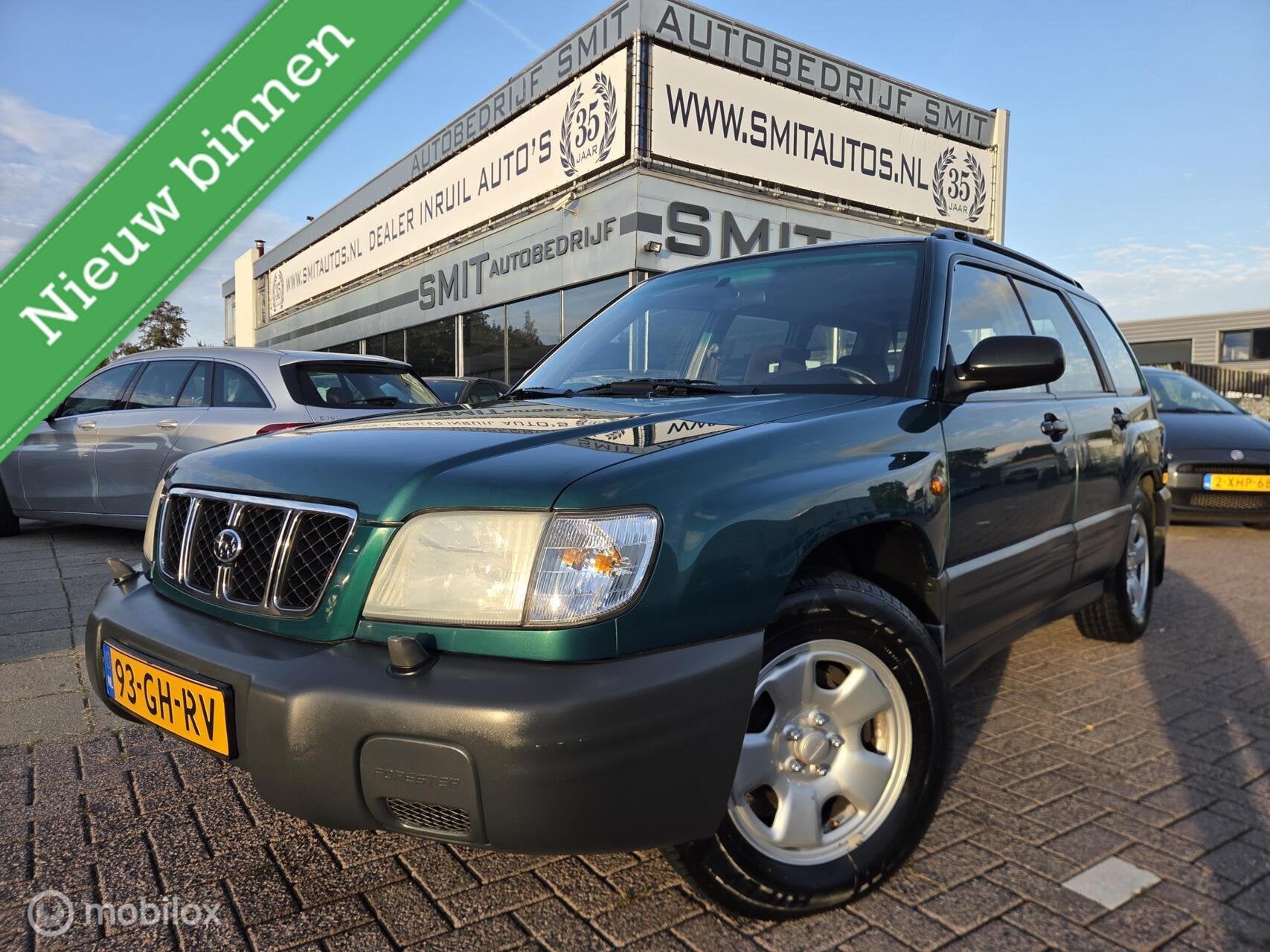 Subaru Forester 2.0 AWD 1eEigenaar/AC/Trekhaak, Auto's, 125 pk, Gebruikt, Zwart, 4 cilinders