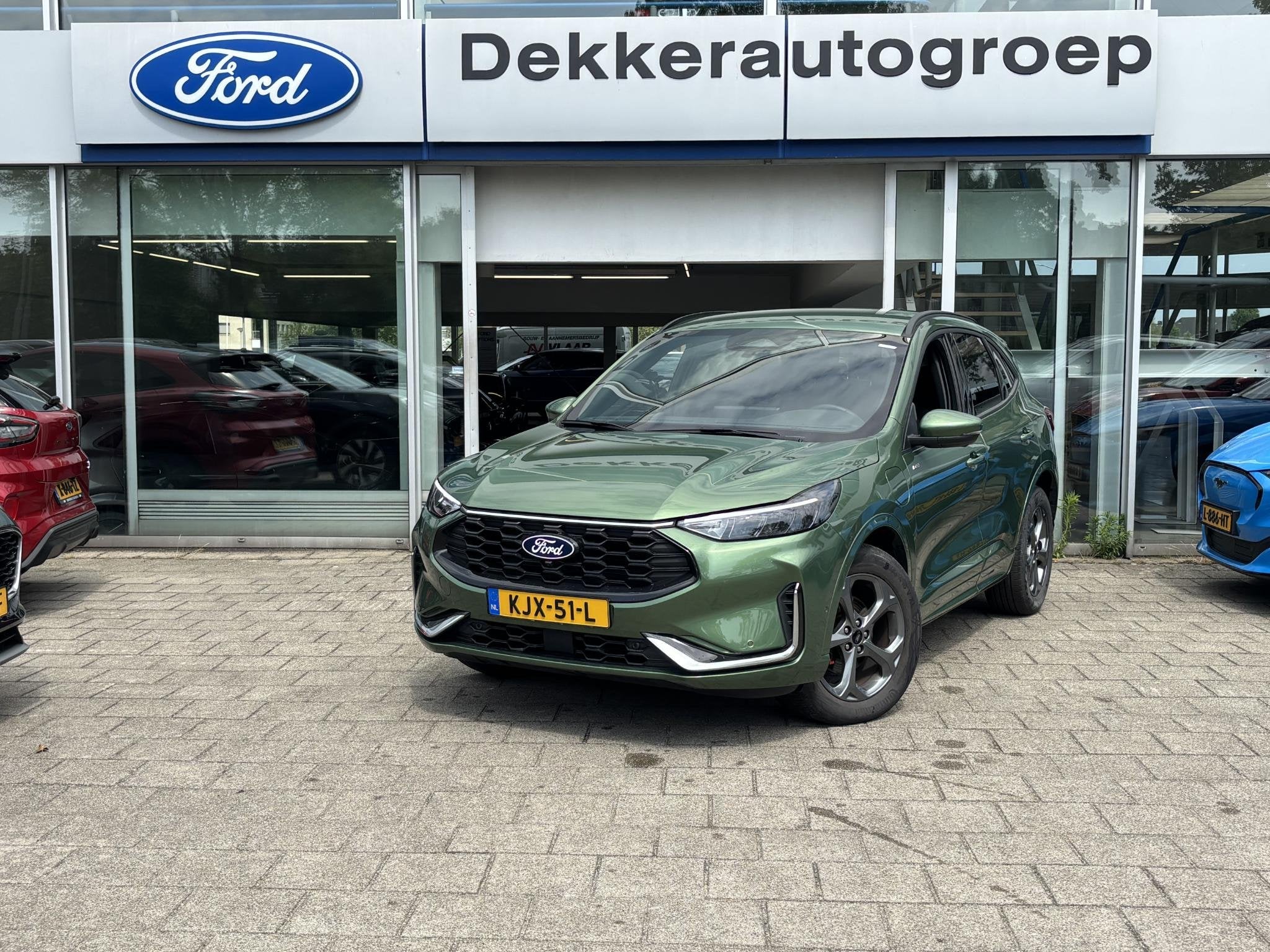 Ford Kuga 2.5 PHEV ST-Line X, Auto's, 14 kWh, Gebruikt, Euro 6, Leder en Stof