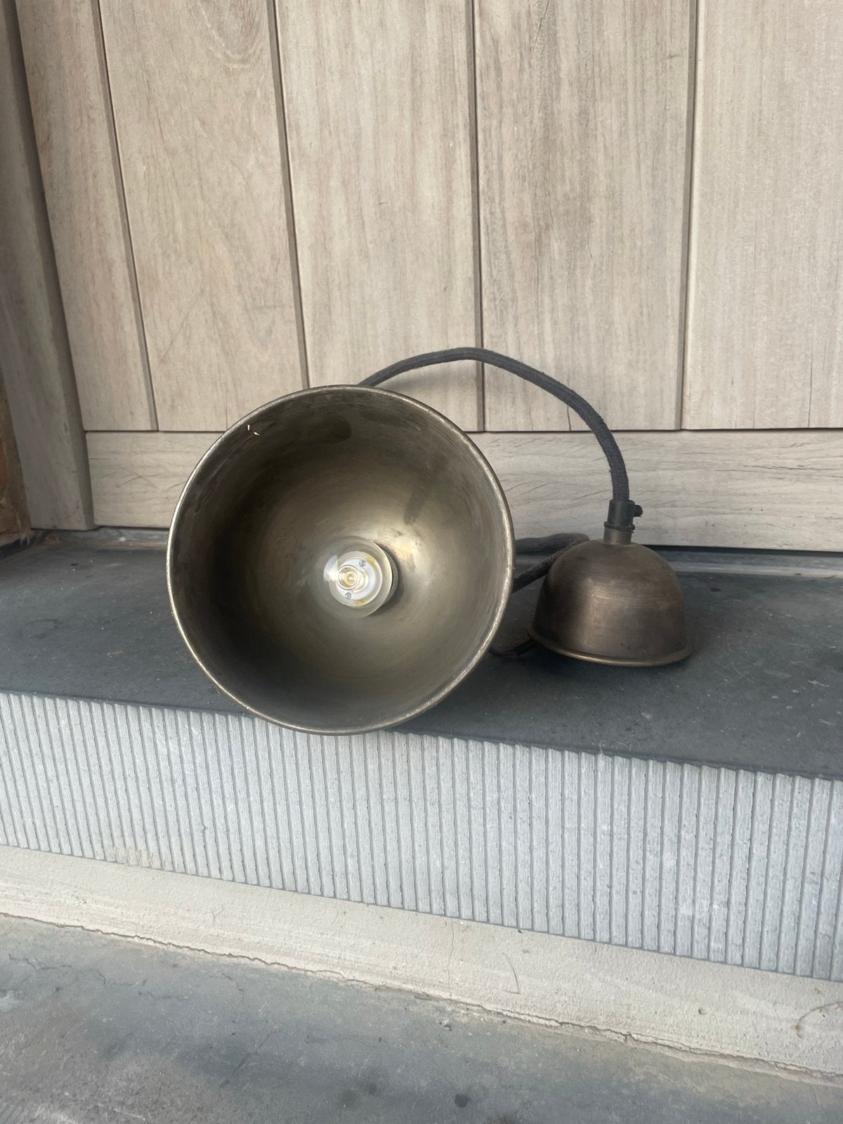 Vintage messing hanglamp - Broste Copenhagen, Ophalen of Verzenden