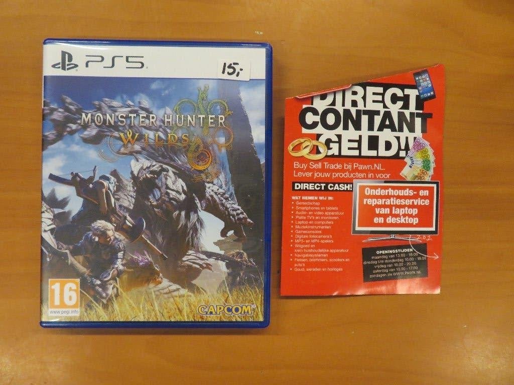 Playstation 5 (PS5) Monster Hunter: Wilds | Pawn Eindhoven, Gebruikt, 1 speler, Vanaf 16 jaar, Ophalen