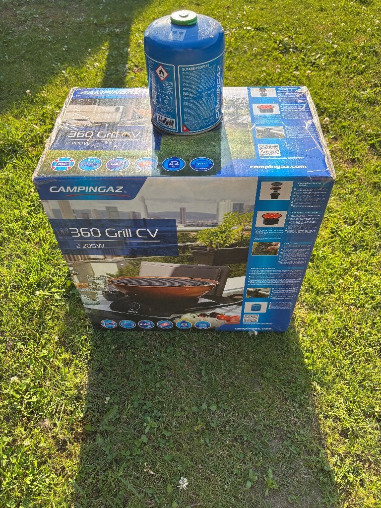 Campingaz 360 grill cv kooktoestel, Ophalen, Zo goed als nieuw