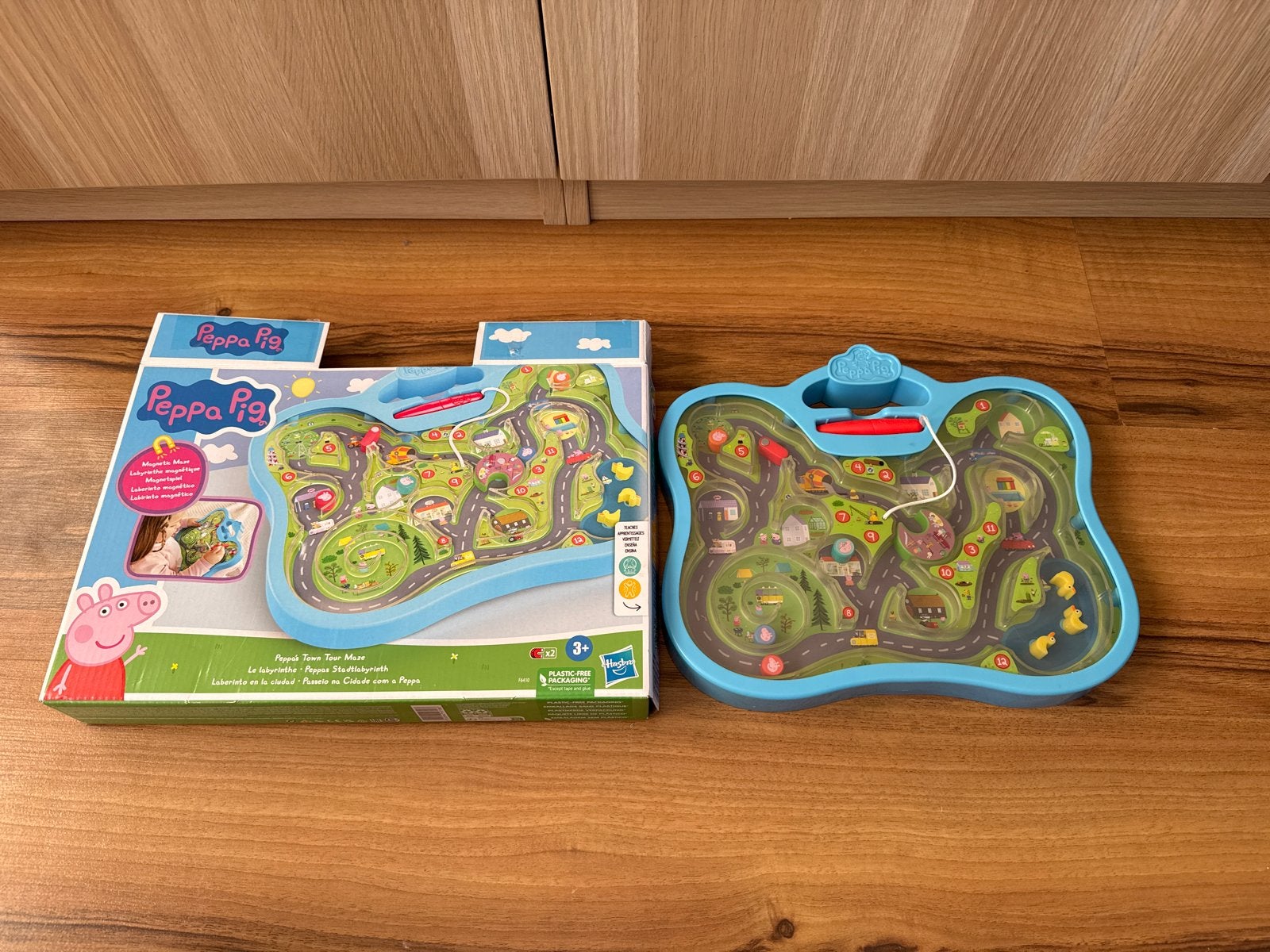 Peppa Pig Doolhof Spel - Magnetisch Labyrint, Ophalen, Zo goed als nieuw, Jongen of Meisje